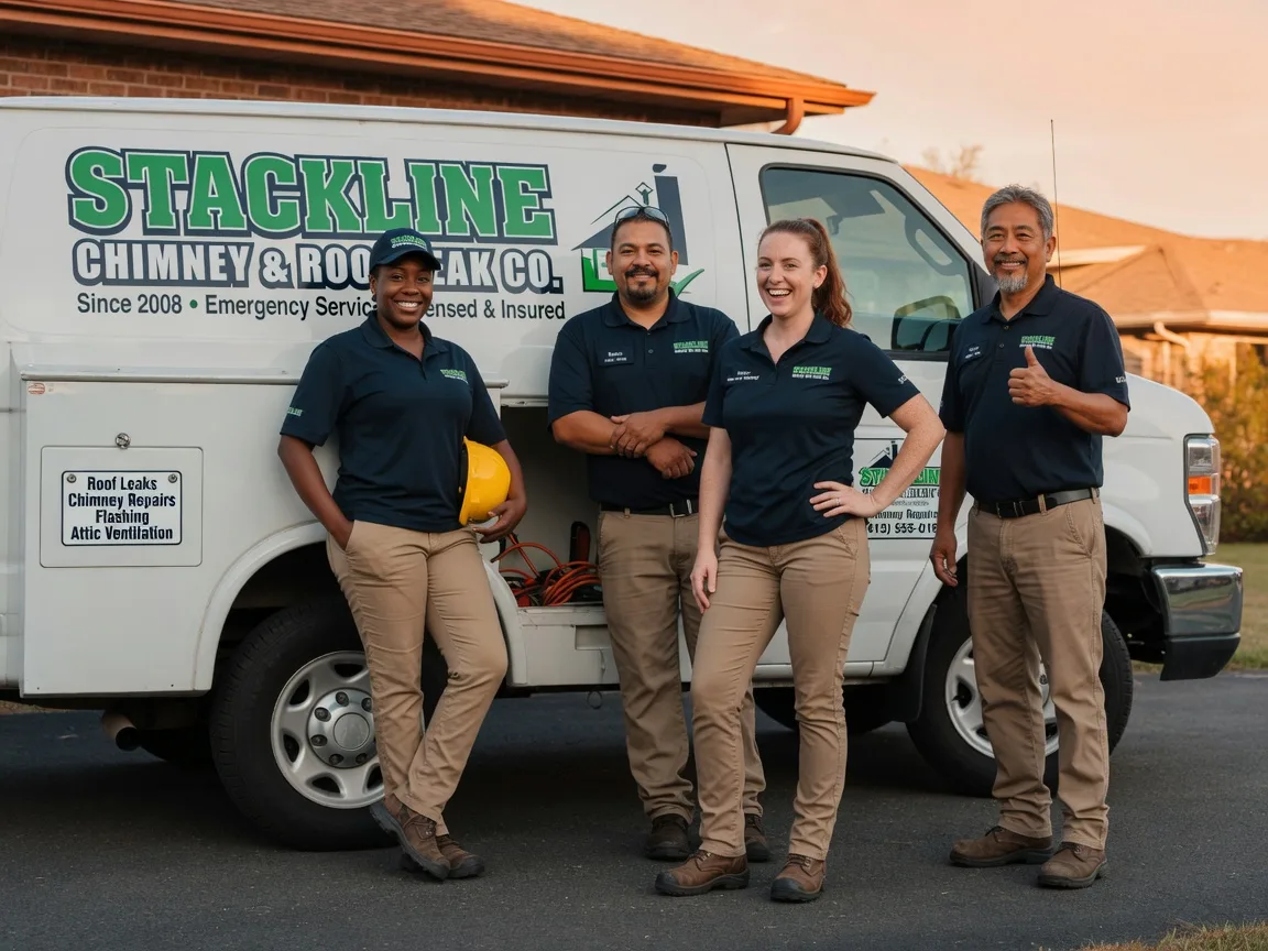 Chimney flashing repair company in Springfield, LA